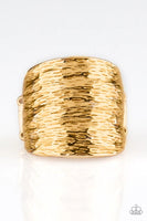 Paparazzi Paleo Patterns - Gold Ring