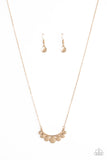 Paparazzi Melodic Metallics - Gold Necklace