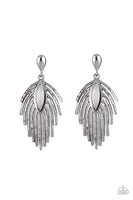 Paparazzi Metro Safari - Black Post Earrings