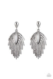 Paparazzi Metro Safari - Black Post Earrings