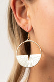 Paparazzi Reimagined Refinement - Gold Earrings
