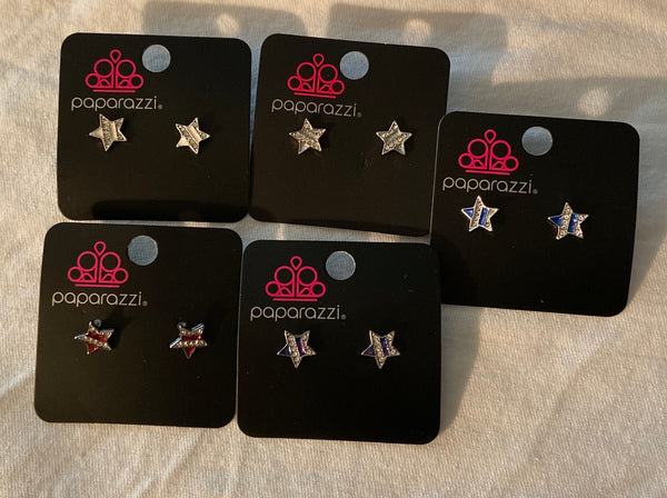 Paparazzi Starlet Shimmer Festive Earrings