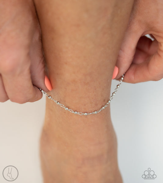 Paparazzi Shore Shimmer - Silver Anklet