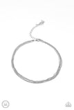 Paparazzi If You Dare - Silver Necklace