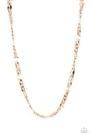 Paparazzi G.O.A.T - Gold Men’s Necklace
