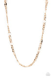Paparazzi G.O.A.T - Gold Men’s Necklace