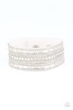 Paparazzi Rebel Radiance - White Wrap Bracelet