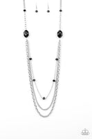 Paparazzi Dare to Dazzle - Black Necklace
