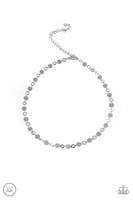 Paparazzi Inner SPOTLIGHT - Silver Choker Necklace