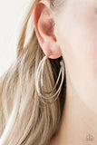 Paparazzi Jumpin Through Hoops - Silver Hoop Earrings