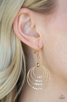 Paparazzi Sparkle Spectrum - Gold Earrings