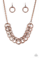 Paparazzi The Main Contender - Copper Necklace