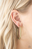 Paparazzi This Is My Tribe - Brass Hoop Earrings