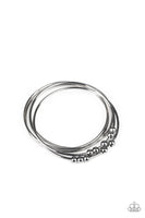 Paparazzi Stack Challenge - Black Bracelet