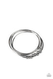 Paparazzi Stack Challenge - Black Bracelet