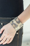 Paparazzi Serpent Shimmer - Silver Wrap Bracelet