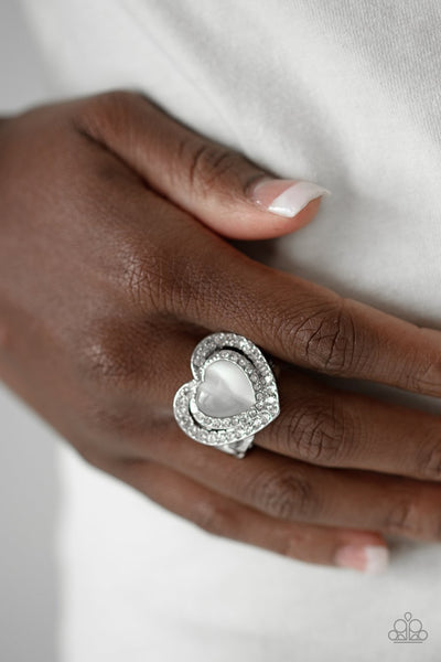 Paparazzi What The Heart Wants - White Ring