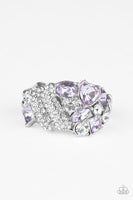 Paparazzi Sparkle Bust - Purple Ring