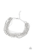 Paparazzi Secretly Sassy - White Bracelet