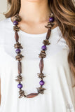 Paparazzi Cozumel Coast - Purple Necklace