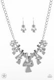 Paparazzi The Sands of Time - Silver Necklace