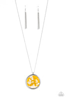 Paparazzi Its POP Secret! - Yellow Necklace