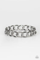 Paparazzi CHAINge of Scene - Black Bracelet