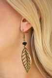 Paparazzi Bough Out - Brass Earrings
