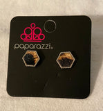Paparazzi Starlet Shimmer - Animal Print Earrings