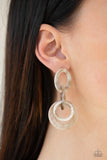 Paparazzi Havana HAUTE Spot - Brown Earrings