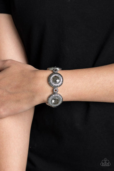 Paparazzi Original Opulence - Silver Bracelet