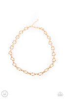 Paparazzi Craveable Couture - Gold Necklace