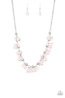Paparazzi Duchess Royale - Pink Necklace
