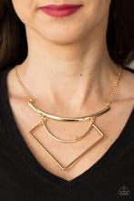 Paparazzi Egyptian Edge - Gold Necklace
