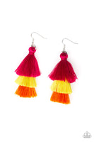 Paparazzi Hold On To Your Tassel! - Multi Earrings