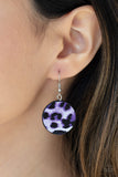 Paparazzi Here Kitty Kitty - Purple Necklace