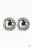Paparazzi Latest Luxury - Silver Post Earrings