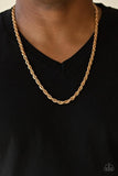 Paparazzi Instant Replay & Last Lap - Gold Men's Set