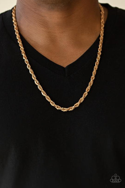 Paparazzi Instant Replay & Last Lap - Gold Men's Set