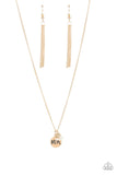 Paparazzi Mom Mode - Gold Necklace