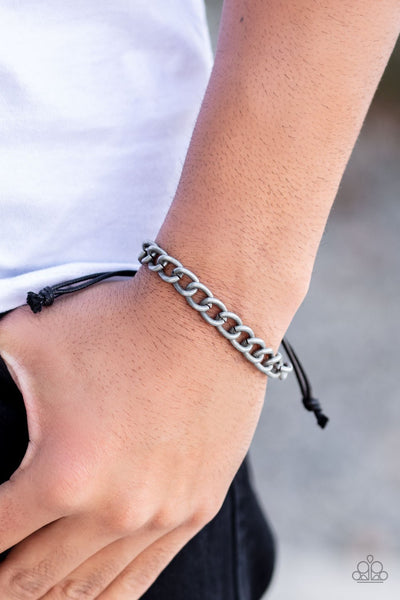 Paparazzi Sideline - Silver Urban Bracelet