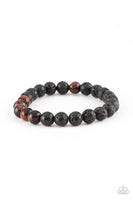Paparazzi Meditation - Black Bracelet
