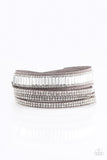 Paparazzi Just In SHOWTIME - Silver Wrap Bracelet