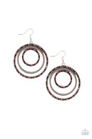 Paparazzi Rippling Refinement - Multi Earrings