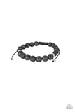 Paparazzi Relaxation - Black Urban Bracelet