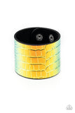 Paparazzi Chroma Croc - Multi Wrap Bracelet