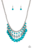 Paparazzi Rural Revival - Blue Necklace