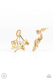 Paparazzi Deco Dynamite - Gold Post Earrings