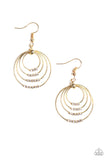 Paparazzi Sparkle Spectrum - Gold Earrings