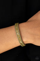 Paparazzi Babe Bling - Brass Wrap Bracelet